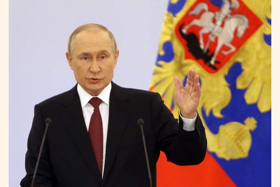 Russia must rival ‘dangerous’ Western AI: Putin